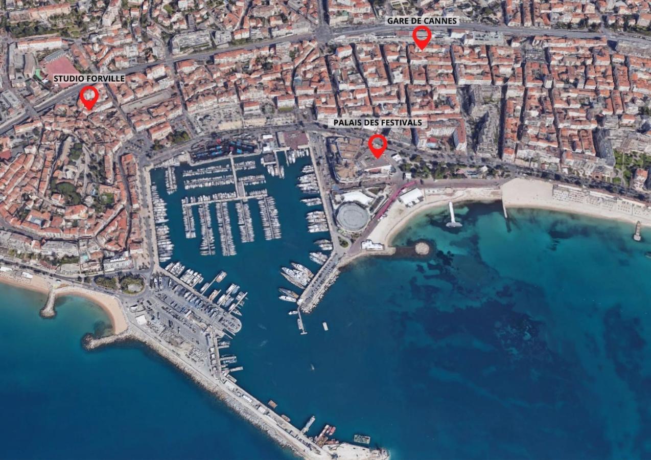 Studio Forville By Scls Locations Cannes Zewnętrze zdjęcie